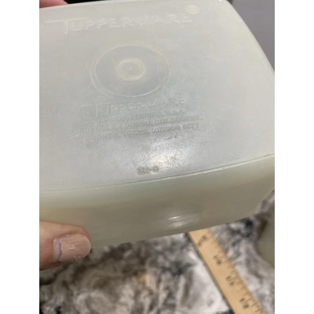 Vintage Tupperware Storage Freezer Containers 7 Bowls With Lids